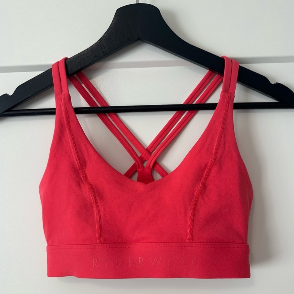 Ryderwear Women's Vibrant Red Sports Bra